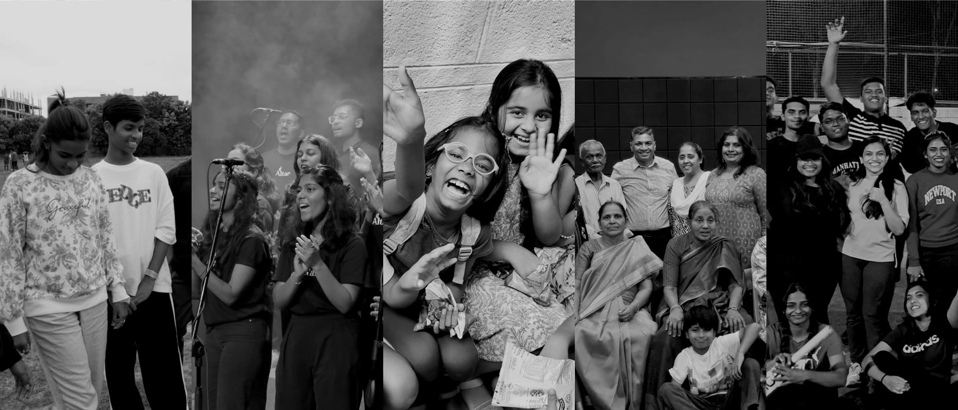 An assortment of all the ministries at City Harvest Church Bangalore.